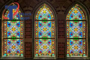 شبابيك زجاج معشق